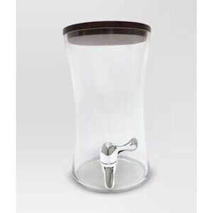 5.8L Glass Beverage Dispenser with Acacia Lid - Threshold - New